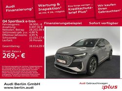 Kieselgrau Gebraucht 2022 Audi Q4 Sportback e-tron Ambiente SUV | 34.900 € (Etwas zu teuer)