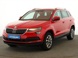 Velvet rot metallic Gebraucht 2021 Skoda Karoq Clever SUV | 21.880 € (Guter Preis)