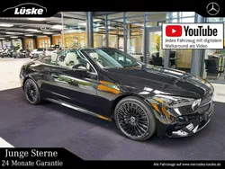 Obsidianschwarz Gebraucht 2024 Mercedes CLE220 AMG line Cabrio | 64.900 €