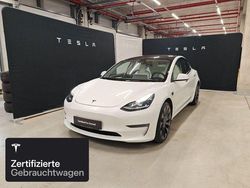 Pearl white multicoat Gebraucht 2021 Tesla Model 3 Performance Limousine | 28.500 € (Fairer Preis)