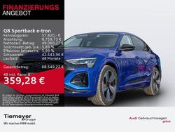 Blau Gebraucht 2024 Audi Q8 Sportback e-tron S-Line SUV | 57.820 € (Fairer Preis)