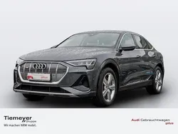 Grau Gebraucht 2021 Audi e-tron Sportback S-Line SUV | 27.660 € (Superpreis)
