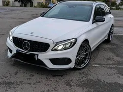 Weiß Gebraucht 2016 Mercedes C400 AMG Kombi | 29.000 € (Fairer Preis)