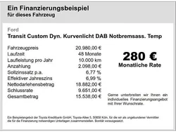 Weiss Gebraucht 2020 Ford Transit Custom Kombi | 20.980 € (Fairer Preis)