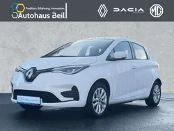 Gletscherweiß (weiß) Gebraucht 2020 Renault Zoe Experience Kleinwagen | 14.489 € (Etwas zu teuer)