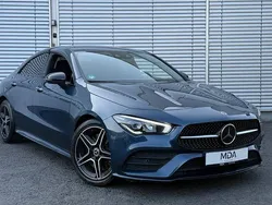Blau Gebraucht 2020 Mercedes CLA250 AMG line Limousine | 28.850 € (Guter Preis)