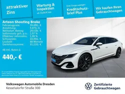 Oryxweiß perlmutteffekt Gebraucht 2023 VW Arteon R-line Kombi | 41.980 € (Teuer)