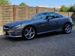 Grau (metallic) Gebraucht 2014 Mercedes SLK200 AMG line Cabrio | 19.900 € (Fairer Preis)
