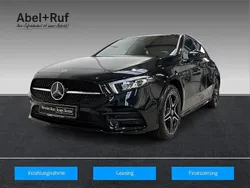 lack kosmosschwarz (metallic) Gebraucht 2021 Mercedes A250 AMG Limousine | 27.949 € (Guter Preis)