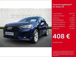 Blau Gebraucht 2023 Audi Q3 Sportback S-Line SUV | 46.975 € (Fairer Preis)