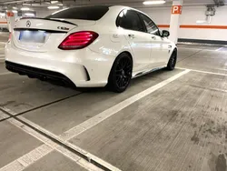 Weiß Gebraucht 2015 Mercedes C63S AMG Limousine | 38.000 € (Teuer)