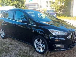 Schwarz Gebraucht 2018 Ford C-MAX Titanium Van / Kleinbus | 9.900 € (Fairer Preis)