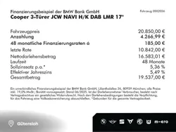 Midnight black (schwarz) Gebraucht 2021 Mini Cooper Kleinwagen | 20.850 € (Teuer)