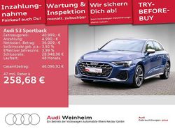 Blau Gebraucht 2024 Audi S3 Ambiente Limousine | 40.999 € (Superpreis)