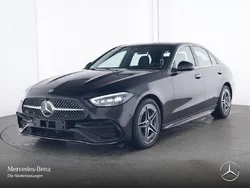 Schwarz Gebraucht 2024 Mercedes C220 AMG Line Premium Plus Limousine | 48.890 € (Fairer Preis)