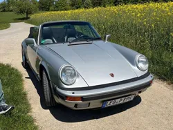 Silber Gebraucht 1989 Porsche 911 Carrera Cabriolet Cabrio | 62.500 €