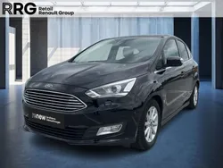 Schwarz Gebraucht 2019 Ford C-MAX Titanium Van / Kleinbus | 14.990 € (Teuer)