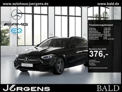 Metalliclack obsidianschwarz Gebraucht 2023 Mercedes C220 AMG Kombi | 39.970 € (Teuer)