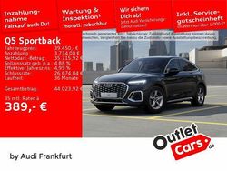 Mythosschwarz metallic Gebraucht 2022 Audi Q5 Sportback Design SUV | 39.450 € (Guter Preis)