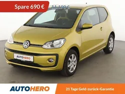 Gelb Gebraucht 2016 VW up! Beats Kleinwagen | 10.500 € (Fairer Preis)