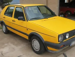 Gelb Gebraucht 1987 VW Golf II GTD Kleinwagen | 3.000 €