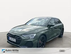 Distriktgrün metallic Gebraucht 2025 Audi A3 Sportback e-tron S-Line Limousine | 52.775 € (Guter Preis)