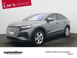 Taifungrau metallic Gebraucht 2022 Audi Q4 Sportback e-tron Advanced SUV | 30.280 € (Guter Preis)