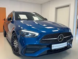 Blau Gebraucht 2022 Mercedes C220 AMG Limousine | 32.470 € (Teuer)