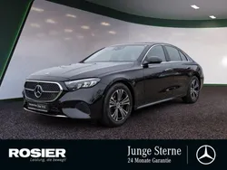 Schwarz / obsidianschwarz (metallic) Gebraucht 2023 Mercedes E200 Avantgarde Limousine | 48.880 € (Etwas zu teuer)