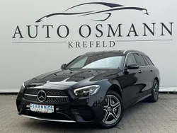 Obsidianschwarz metalliclack Gebraucht 2021 Mercedes E300 AMG line Kombi | 36.500 € (Fairer Preis)