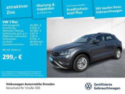 Indiumgrau metallic Gebraucht 2022 VW T-Roc Life SUV | 26.980 € (Fairer Preis)