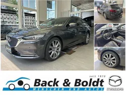 Machine gray (metallic) Gebraucht 2023 Mazda 6 Takumi-Line Kombi | 30.950 € (Fairer Preis)
