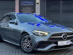 Grau Gebraucht 2022 Mercedes C220 AMG line Limousine | 31.700 € (Etwas zu teuer)