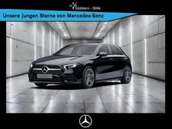 Schwarz Gebraucht 2022 Mercedes A250 AMG Limousine | 29.370 € (Fairer Preis)