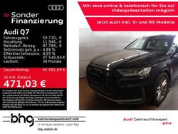 Mythosschwarz metallic Gebraucht 2023 Audi Q7 S-Line SUV | 59.730 € (Fairer Preis)