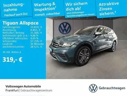 Petroleum blue metallic Gebraucht 2022 VW Tiguan Allspace Life SUV | 33.850 € (Fairer Preis)