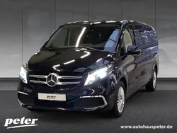 Schwarz obsidianschwarz metall Gebraucht 2024 Mercedes V300 Avantgarde Van / Kleinbus | 63.930 € (Superpreis)