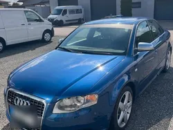 Blau Gebraucht 2007 Audi A4 S-Line Limousine | 6.000 € (Etwas zu teuer)