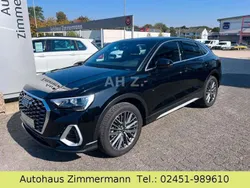 Schwarz Gebraucht 2024 Audi Q3 Sportback S-Line SUV | 47.750 € (Fairer Preis)