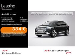 Mythosschwarz metallic Gebraucht 2025 Audi Q4 e-tron Ambiente SUV | 42.990 € (Teuer)