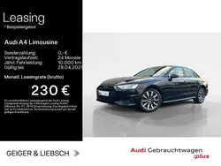 Mythosschwarz metallic Gebraucht 2024 Audi A4 Advanced Limousine | 33.309 € (Guter Preis)