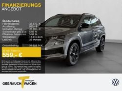 Grau Gebraucht 2024 Skoda Karoq SportLine SUV | 33.870 € (Fairer Preis)