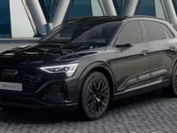 Schwarz Gebraucht 2022 Audi Q8 e-tron S-Line SUV | 70.890 €