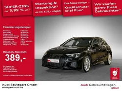 Mythosschwarz metallic Gebraucht 2024 Audi A3 Sportback e-tron S-Line Limousine | 40.420 €