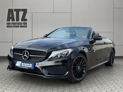 Schwarz Gebraucht 2017 Mercedes C180 AMG Cabrio | 27.999 € (Etwas zu teuer)