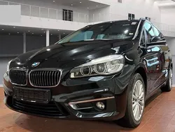 Schwarz Gebraucht 2015 BMW 220 Gran Tourer Luxury Line Van / Kleinbus | 9.999 € (Etwas zu teuer)