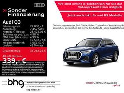 Navarrablau metallic Gebraucht 2022 Audi Q3 S-Line SUV | 29.830 € (Guter Preis)