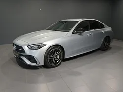 Metalliclack hightechsilber Gebraucht 2024 Mercedes C300 AMG Limousine | 48.800 € (Fairer Preis)
