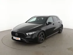 Schwarz Gebraucht 2021 Mercedes A250 AMG line Limousine | 26.450 € (Fairer Preis)