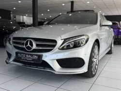 Silber Gebraucht 2015 Mercedes C250 AMG Limousine | 25.990 € (Fairer Preis)